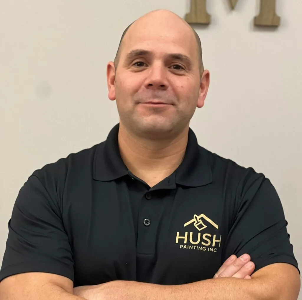 Ivan Silva, founder and lead painter of Hush Painting