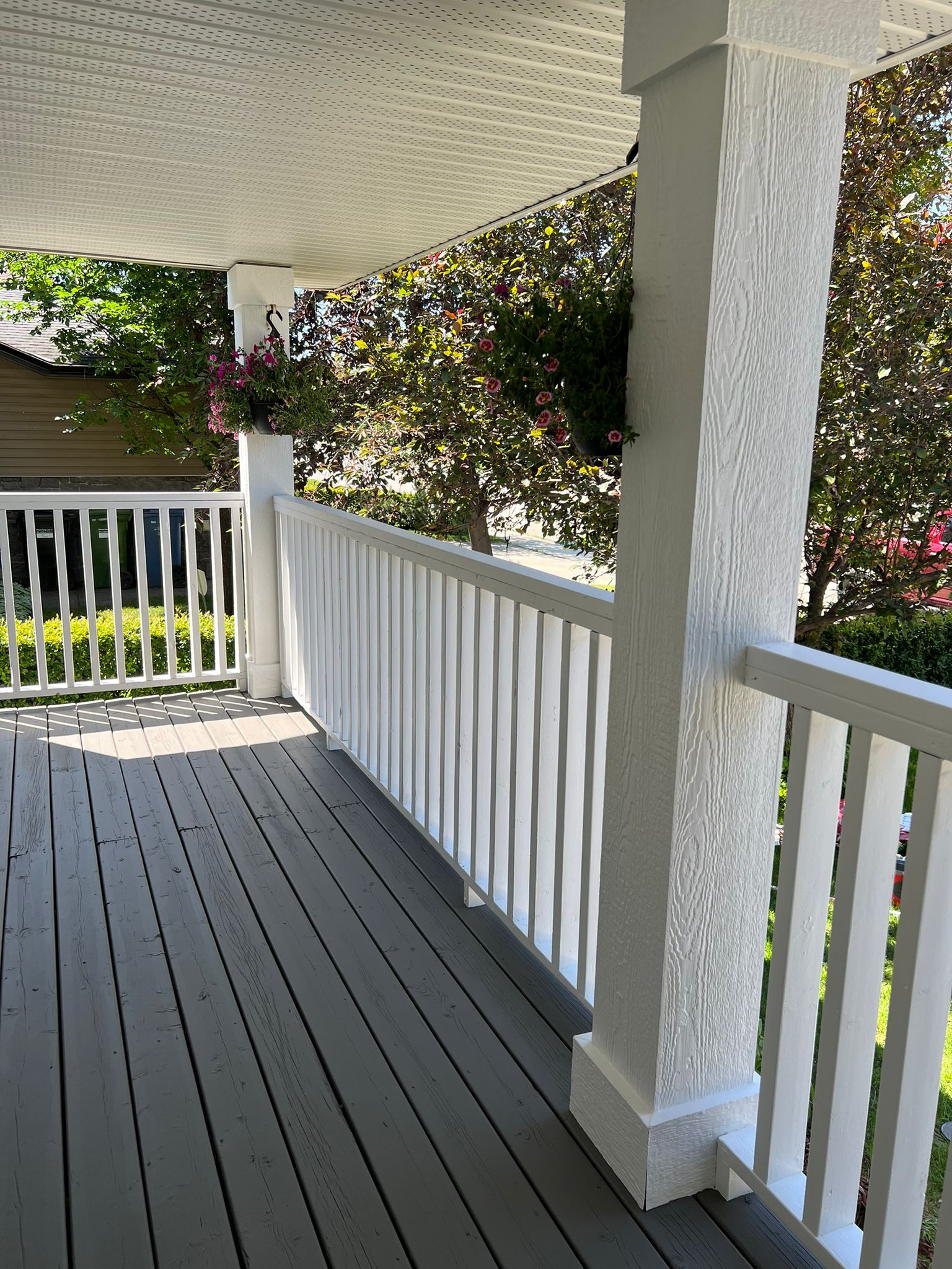 Cabinet and exterior painting work